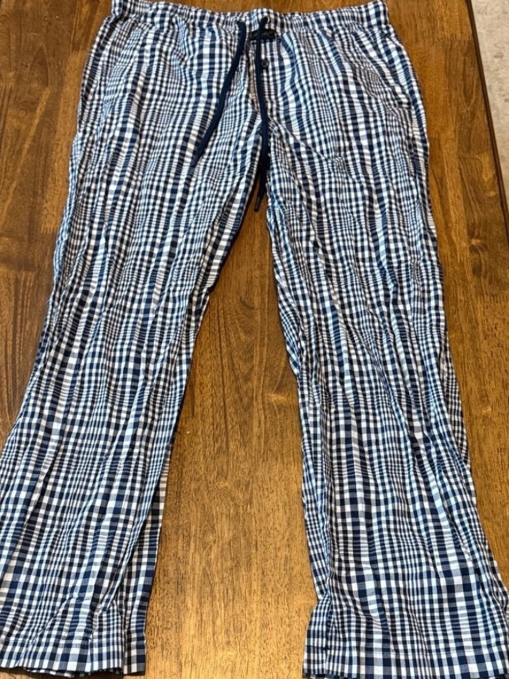 Men’s Blue and White Lounge Pants